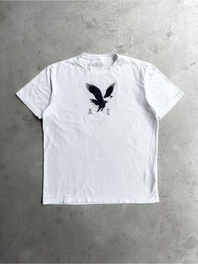 Y2K 2000s American Eagle Logo Tee - S